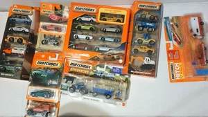 Matchbox Lot 8 & 5 Packungen Adventure Hitch & Haul Mainline Comb. Schiff. - Bild 1 von 14