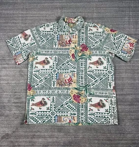 Vintage Reyn Spooner Christmas Mele Kalikimaka '99 Limited ED Hawaiihemd Large - Bild 1 von 13
