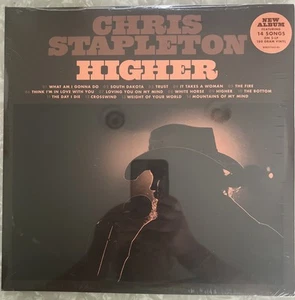 Brand New Sealed, Chris Stapleton ~ Higher ~ Double Vinyl LP - Picture 1 of 6