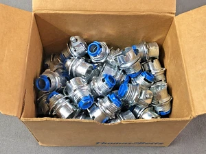 Thomas & Betts 3110-TB Armored/FMC Tite-Bite Connector Insulated (Box of 41) - Picture 1 of 5