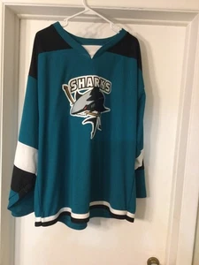 San Jose Haie türkis sportlicher Strick. #76 Trikot Gr. L - Bild 1 von 4