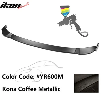 Se adapta a 22-26 Honda Civic Hatchback IKON #YR600M Kona café alerón de maletero metálico Foto 1 de 3
