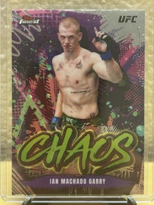 2024 Topps Finest UFC - Ian Machado Garry - Chaos #CHA-12 - Picture 1 of 2