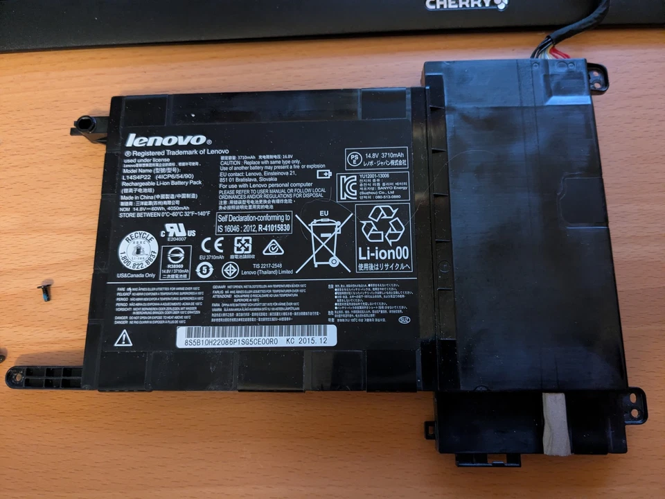 Batería Lenovo IdeaPad Y700-15ISK genuina OEM Foto 1 de 1