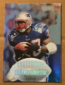 1997 PLAYOFF CONTENDERS - CURTIS MARTIN PATRIOTS #84 - Picture 1 of 2
