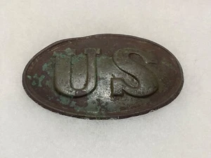 CIVIL WAR SHILOH PUPPY PAW BUCKLE BELT RECOVERED BATTLEFIELD THE 1980s PATINA - Picture 1 of 12