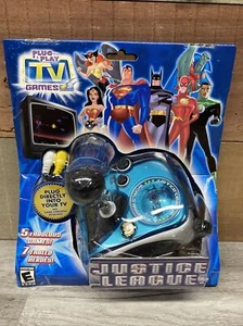 Justice League Plug N and Play TV Video Game Jakks Pacific 2005 DC Comics NEW - Picture 1 of 9