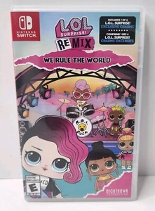 LOL Surprise Remix: We Rule The World (Nintendo Switch) - SOLO ESTUCHE/SIN JUEGO - Imagen 1 de 3