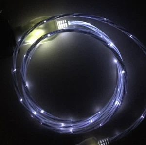 FLOW LED Light-up Micro USB Charger Data Cable for Samsung Galaxy S6+ S7 Note 4 - Picture 1 of 34