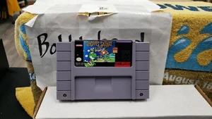 AUTHENTIC YOSHI'S SAFARI SUPER NINTENDO SNES VIDEO GAME NO BOX OR MANUAL - Picture 1 of 6