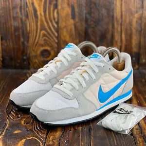 Rare 2013 Nike Genicco 644441-100 Men Sneakers Vivid Blue/White/Gray Size 10 NEW - Picture 1 of 12