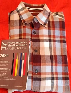 Super Flanellhemd Walbusch Thermo 39/40 Comfort Line Fit wie neu kariert 69€ 064 - Bild 1 von 10