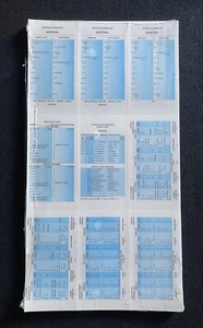 1998 Strat-O-Matic NFL Football Cards Sealed Unpunched New Perfect Condition - Picture 1 of 6