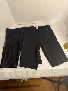Speedo Mens Pro LT And Dolphin Herren Jammer Badeanzüge Größe 30 Set - Bild 1 von 11