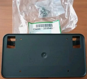 2016-2018 Silverado 1500 OEM Front Bumper License Plate Holder Bracket 23354526 - Picture 1 of 11