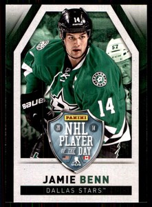 2013-14 Panini Player of the Day Jamie Benn Dallas Stars #14