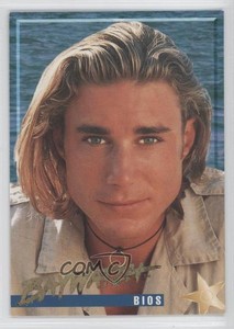1995 Sports Time Baywatch Bios Jaason Simmons #20 0b6