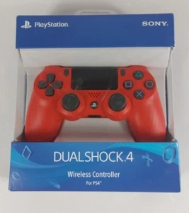 Red Sony PlayStation 4 DualShock 4 Controller Red New Sealed - Picture 1 of 2