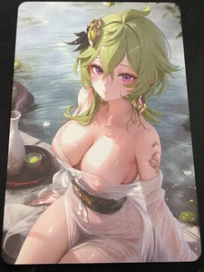 Matchmaker Spicy Waifu NSFW A5 Sizes Card Board Collie Genshin Impact Spring - Picture 1 of 3