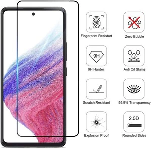 [3-Pack] 9H Screen protector for Samsung Galaxy A53 5G / A52 / A52 5G / A52 5G. - Picture 1 of 15