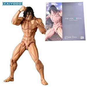Original KAIYODO Revoltech INCREÍBLE YAMAGUCHI Attack On Titan Eren Jaeger Reimpresión - Imagen 1 de 12