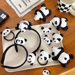 Kawaii Plush Panda Headbands - Cartoon Animals Hairbands Women Hair Accessories - Picture 1 of 22