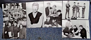The Beatles 1960s Set Of 6 Rare Real Photo RPPC Dutch Postcards - Picture 1 of 8