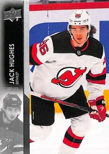 2021 Upper Deck Series 1 Jack Hughes #110 New Jersey Devils - Picture 1 of 2