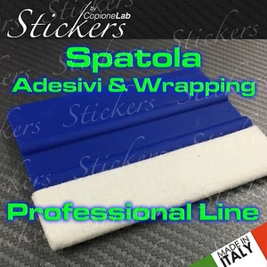SQUEEGEE Spatola Professionale Wrapping Stickers Pellicole feltro antigraffio - Picture 1 of 1
