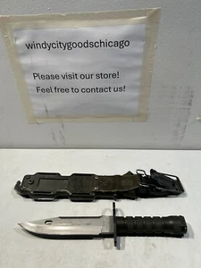 US M9 PHROBIS III Military Fixed Blade with Scabbard Case US Phrobis 3 #34 - Picture 1 of 21