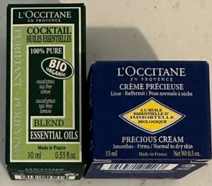 L'Occitane Ätherisches Öl & Edle Creme Proben Neu - Bild 1 von 1