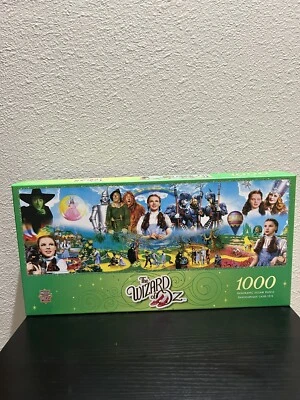 MasterPieces - El Mago de Oz - Rompecabezas panorámico completo de 1000 piezas Foto 1 de 4