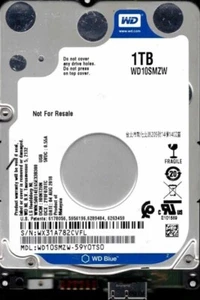 WD10SMZW-59Y0TS0 DCM: HHNT2HN WX31A Malaysia AUG 2018 Western Digital 1TB - Picture 1 of 2