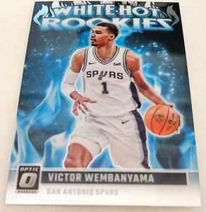 Panini 2023-24 Donruss Optic Victor Wembanyama #2 White Hot Rookies Insert RC - Imagen 1 de 2