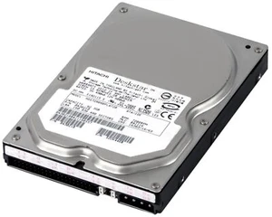 FESTPLATTE HITACHI DESKSTAR 7K80 HDS728080PLAT20 80GB 7200U/min 2MB ATA IDE 3.5" - Bild 1 von 3