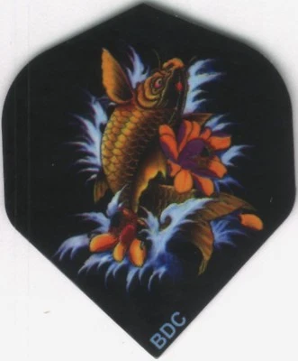 BOTTELSEN LUCKY KOI Dart Flights: 3 per set