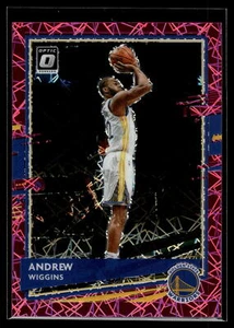 Andrew Wiggins 2020-21 Donruss Optic Pink Velocity Prizm Card /79 #146 - Picture 1 of 2