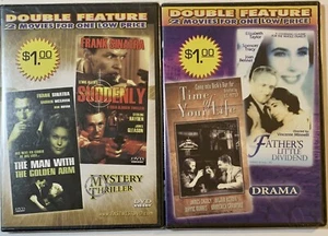 4 Classics NEW DVD Man w/Golden Arm Time Of Your Life Suddenly Fathers Dividend - Imagen 1 de 2
