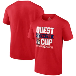 Herren T-Shirt Fanatics rot Florida Panthers 2024 Stanley Cup Finale Quest 2XL - Bild 1 von 4
