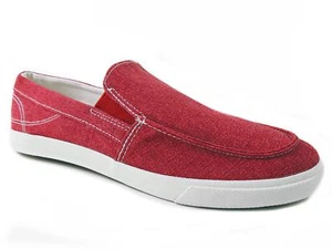 American Rag Sneakers basse uomo Swift semi tinta unita tela rossa taglia 12 (D, M) - Foto 1 di 6