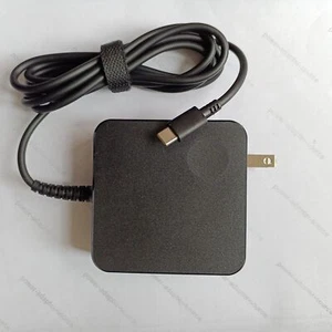 65W USB Type C Ac Adapter Charger For Lenovo P52s E485 E580 X280 TP25 T470 T480 - Picture 1 of 5