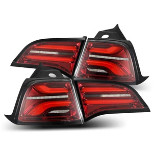 Para 20-24 Modelo Y Ámbar Turn Singal PRO Rojo Carcasa Luces Traseras LED Lámparas 1 Par - Imagen 1 de 16