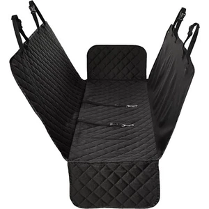 Dog Car Seat Cover Water Resistant Track SUV Backseat  Pet Seatbealt 58" x 54" - Picture 1 of 11