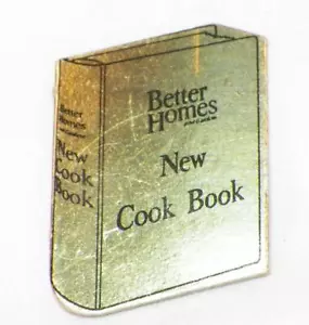 Better Homes & Gardens New Cook Book Advertising Premium Cardboard Gold Foil - Picture 1 of 2