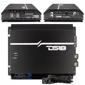 DS18 EXL-P1500X1D 1500 Watt Rms Monoblock Auto Verstärker 1-Ohm Koren Bass Sub Amp - Bild 1 von 7