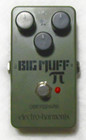 Used Electro-Harmonix EHX Nano Green Russian Big Muff Pi Fuzz Pedal!