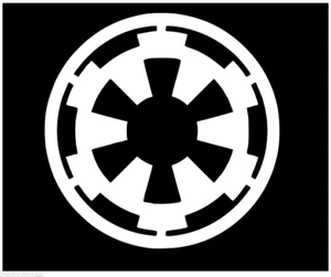 Star Wars Galactic Empire Sticker Vinyl Decal Die Cut - Car Window Wall Decor - Picture 1 of 2