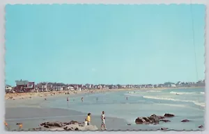 Postkarte Long Sands York Beach Maine - Bild 1 von 2