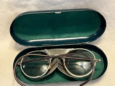 Винтажные защитные очки BAUSCH & LOMB с боковыми крышками и оригинальным чехлом - Изображение 1 из 4