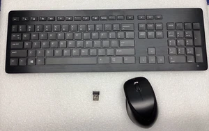 HP Wireless Premium Keyboard & Mouse Combo US MS # 923947-001 KB # 918603-001 - Picture 1 of 15